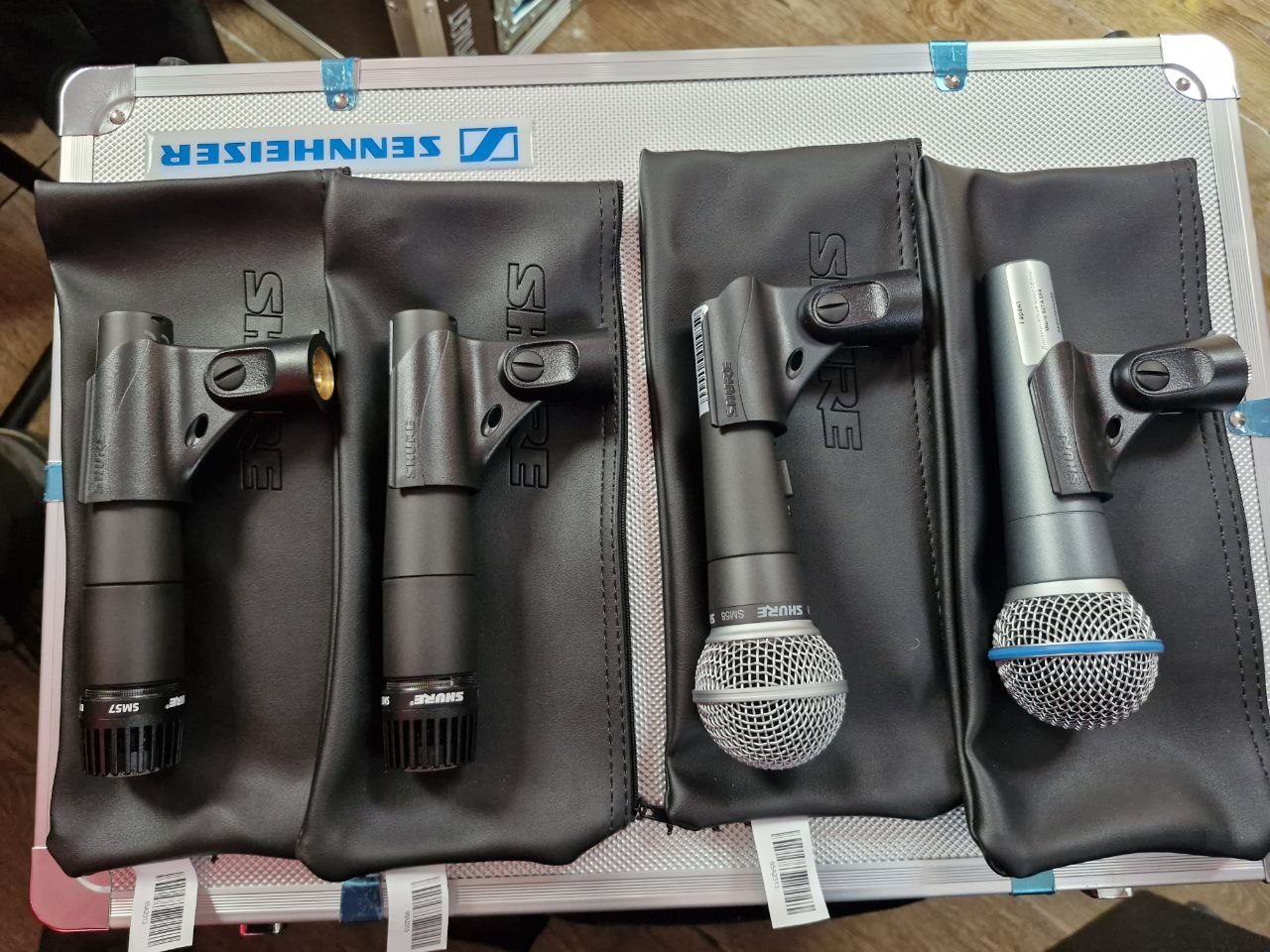 Микрофоны Sennheiser в кейсе